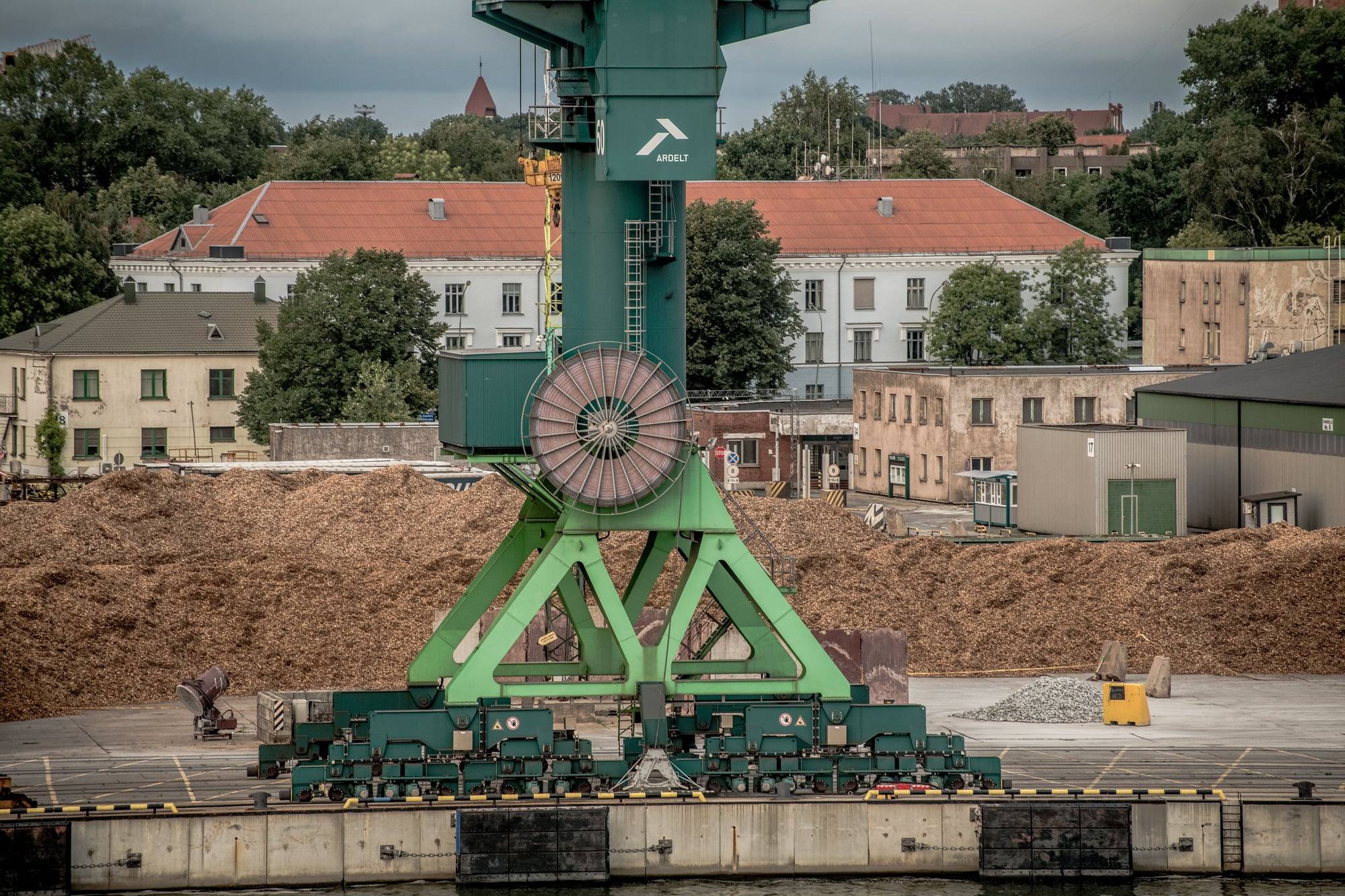 Hafenkran in Klaipėda